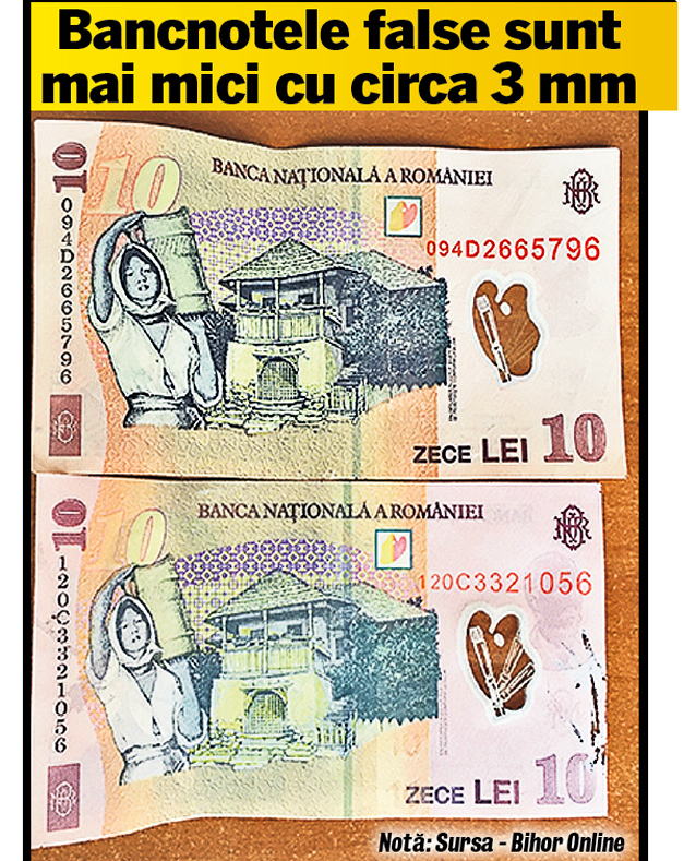 Examinează cu atenție banii pe care-i primești rest la piață! Cum deosebești o bancnotă falsă de una autentică