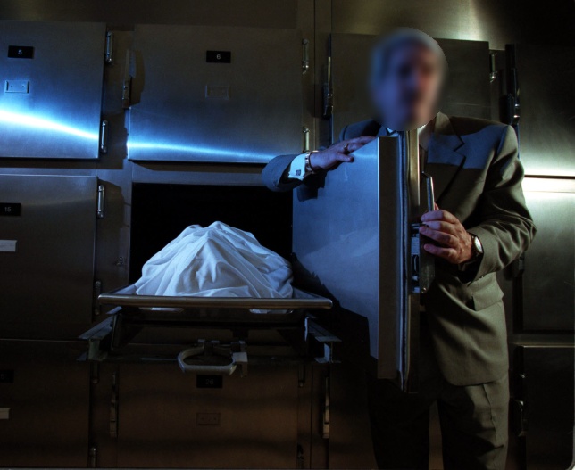 morga spital cadavru