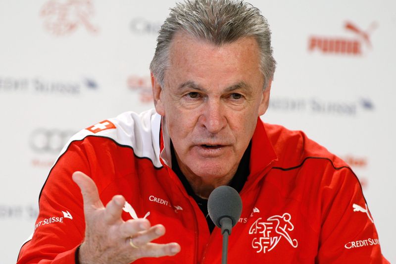 Ottmar Hitzfeld, selecţionerul Elveţiei