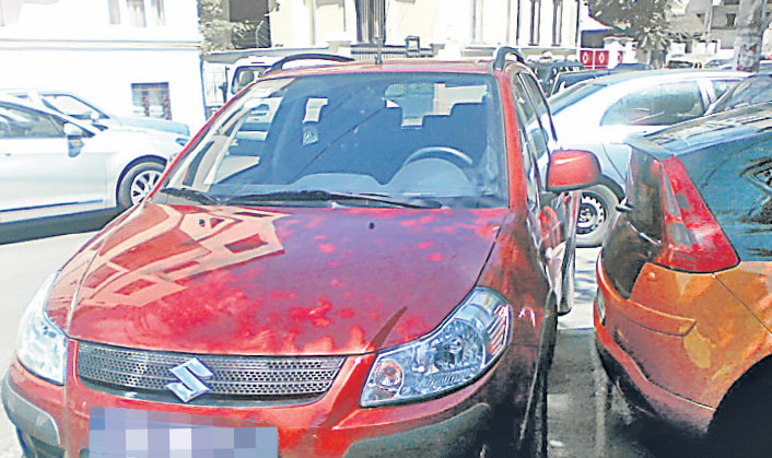 Masina lui Tino Furtuna a blocat alta masina