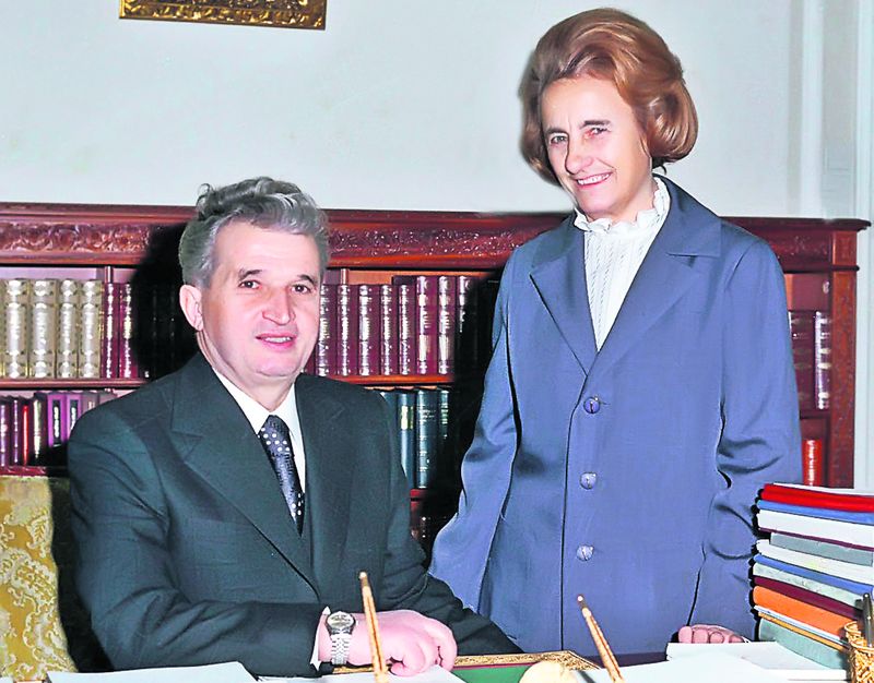 Nicolae si Elena Ceausescu
