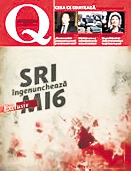 Materialul despre spionii englezi şcoliţi de români a apărut în ultimul număr al revistei Q Magazine