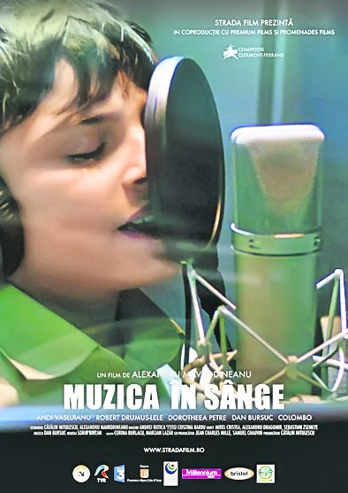 Lele apare pe afişul scurtmetrajului Muzica în sânge