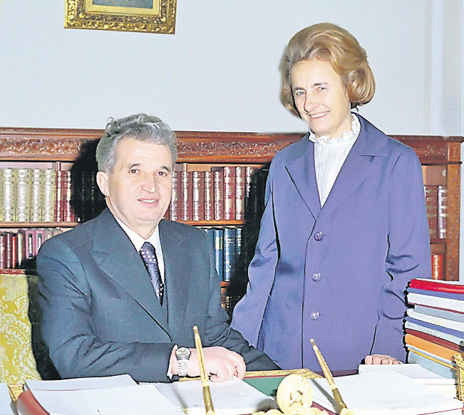 Nicolae şi Elena Ceauşescu