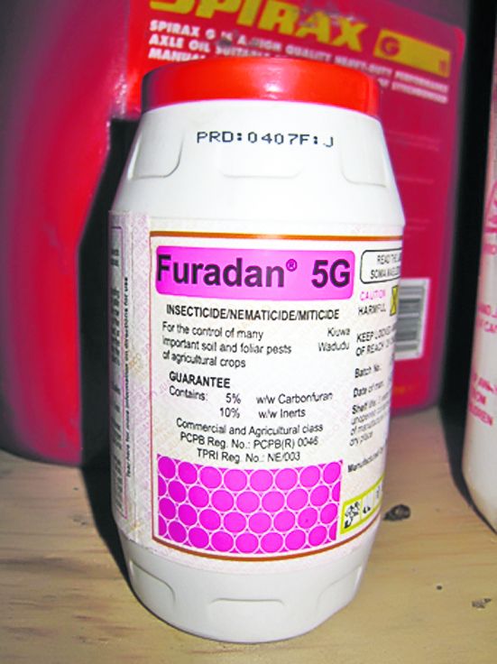 Furadanul e o soluţie extrem de toxică
