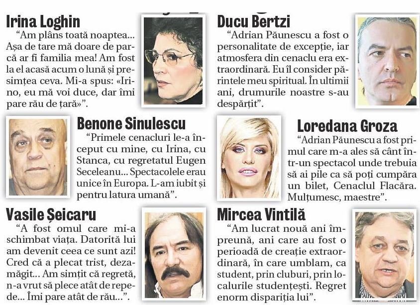 Adrian PÄƒunescu A Inventat Cenaclul FlacÄƒra Libertatea