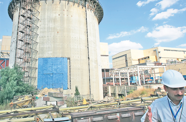 Așa arată un corp al centralei de la Cernavodă