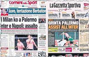 Reuşita de sâmbătă seara l-a făcut pe Dorin Goian eroul etapei. Fotbalistul român a apărut pe prima pagină în cele mai tari ziare de sport din Cizmă: Gazzetta dello Sport şi Corriere dello Sport.