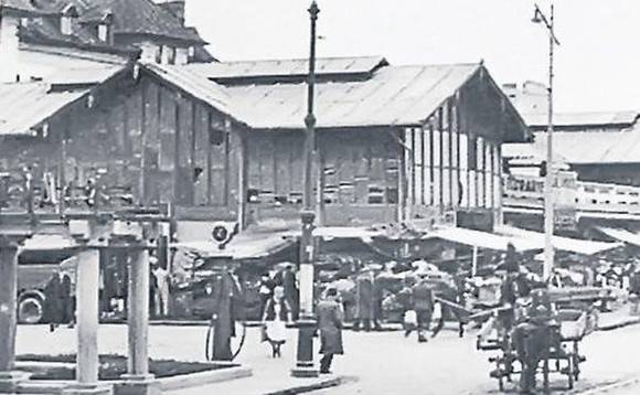 Hala Matache, mutată pe bucăți