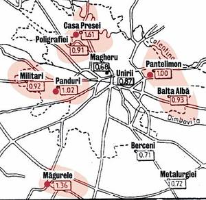 Cutremurele sunt amplificate în Bucureşti cu peste un grad Richter 