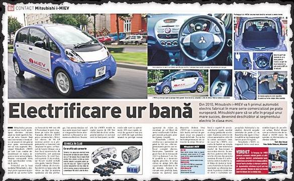 Jurnaliștii de la AutoBild au fost primii care au testat mașina electrică