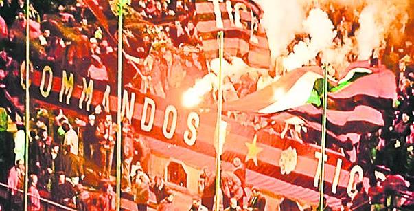 Aceștia sunt ultrașii lui AC Milan din temutul 