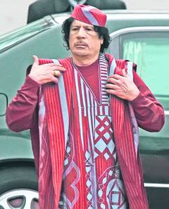 Muammar al-Gaddafi e unul dintre cei mai controversați șefi de stat din lume