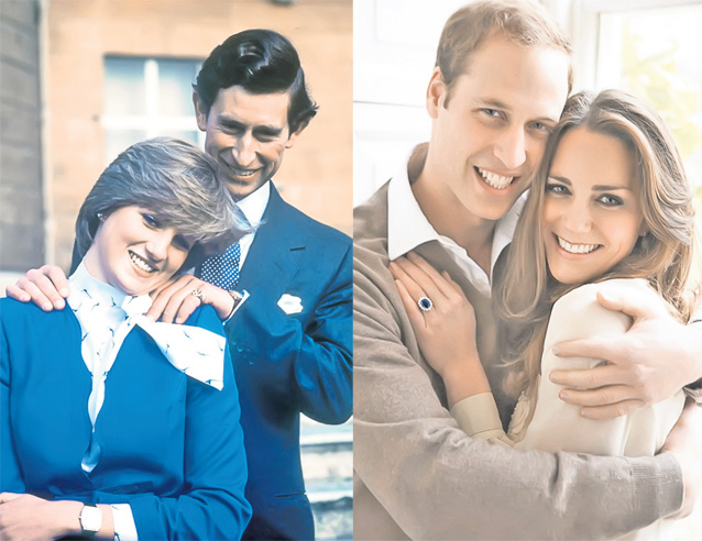 Asemănările şi deosebirile dintre soţia prinţului Wiliam, Kate, şi mama acestuia, Lady Diana