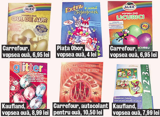 Vopsiţi cu imaginaţie ouăle de Paşte! Folosiţi substanţe speciale sidefate sau decoraţi-le cu dantelă şi perle