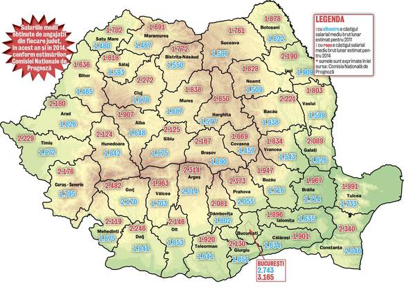 În trei ani, bucureştenii vor câştiga dublu față de restul țării