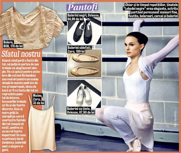 Inspiră-te din ţinutele balerinelor!