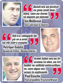 Fostul internaţional de tineret Eduard Bandi a ales, de mai bine de şapte ani, viaţa monahală la Mănăstirea Putna