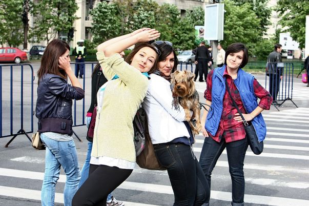 Românii au venit la concertul Shakirei cu patru ore înainte de începerea showului