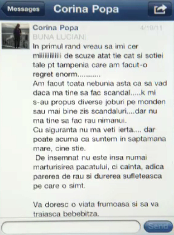 Video | Presupusa amantă a soțului Andreei Bănică își cere scuze: "Am făcut o tâmpenie pe care o regret enorm"