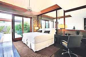 Aceasta e una din camerele apartamentului în care vor sta soții Borcea