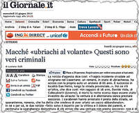 Acesta este articolul denigrator despre șoferii români, publicat ieri de cotidianul italian Il Giornale