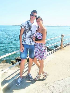 Florin și Cristina au fost în vacanță la Mamaia