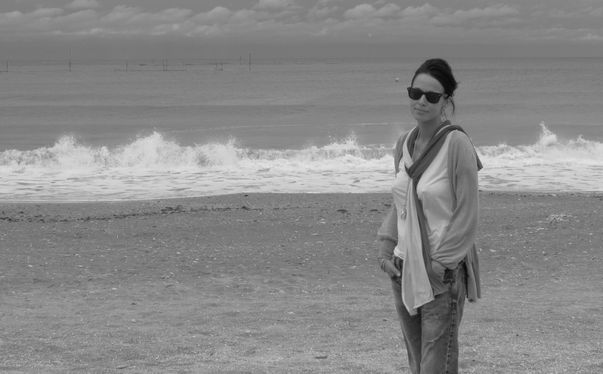 Andreea Raicu, la mare