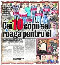 Părintele a 10 copii, decedat în explozia de la Suceava, a fost înmormântat: "Nu te vom uita, tati!"