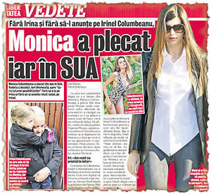 Video exclusiv | Halal mamă! Monica Columbeanu și-a părăsit fetița pentru 3 săptămâni