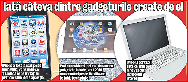 Steve Jobs a băut o sticlă de insecticid
