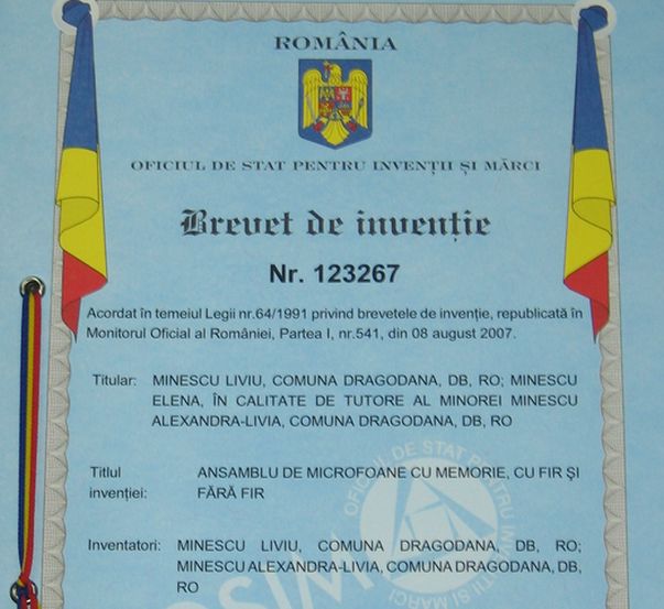 Un inventator român susține că a inventat un microfon mai bun decât cel al lui Marcel Pavel