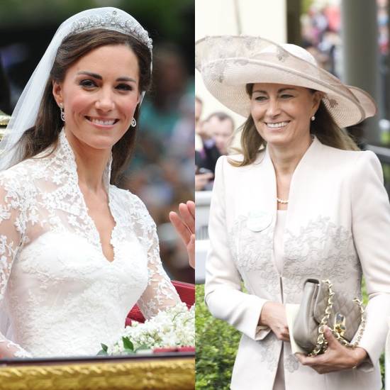Kate si Carole Middleton