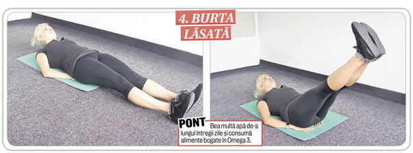 5 exerciţii pentru un superabdomen