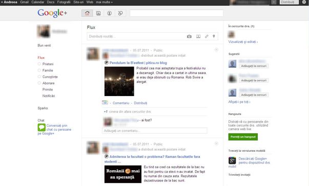 Vezi care sunt deosebirile şi asemănările dintre Google+ şi Facebook! Tu ce alegi?