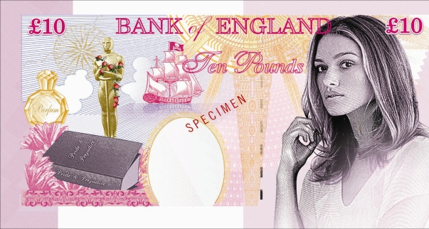 Britancii o vor pe Keira Knightley pe bancnota de 10 lire