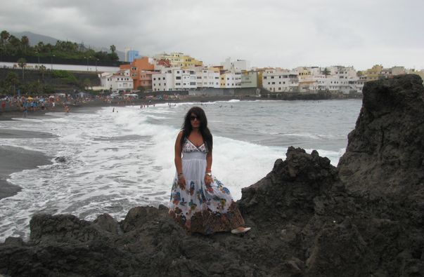 Mihaela Drafta, vacanță Tenerife, 2011
