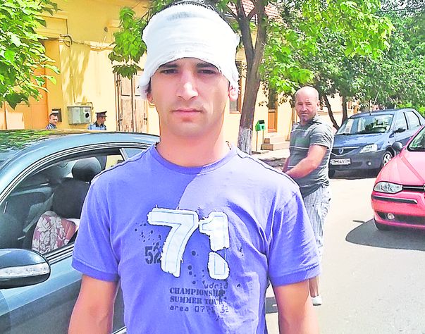 Petru Iung a fost rănit la cap