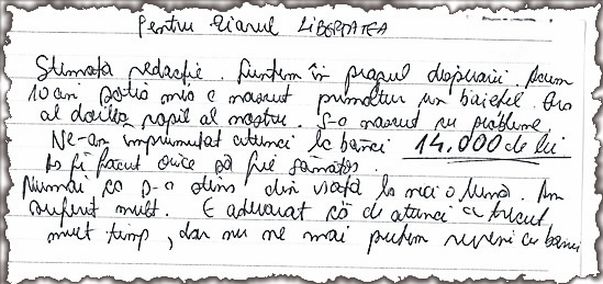 «Căutăm o firmă care să ne angajeze băiatul»