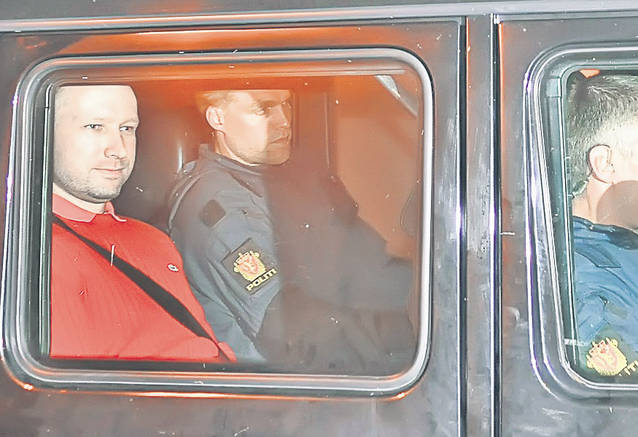Anders Behrin Breivik, monstrul din Norvegia, scapă după 7 ani?