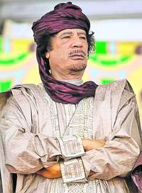 Muammar Gaddafi