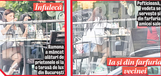 Foto & Video | Ramona, ce scârbos te comporți la masă!