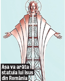 Chipul lui Iisus din Rio, «fabricat în România»
