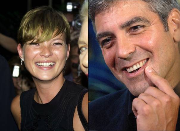 Kate Moss şi George Clooney
