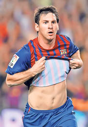 Lionel Messi, atacantul Barcelonei, a îngenuncheat de unul singur Real Madrid 