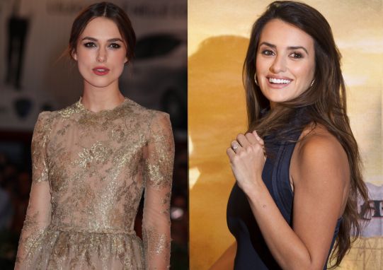Keira Knightley și Penelope Cruz Keira Knightley și Penelope Cruz