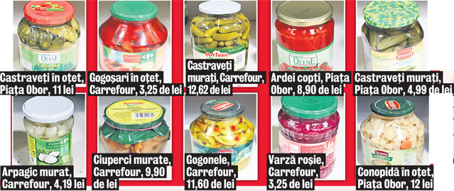 Cumpăraţi murături «de-a gata»