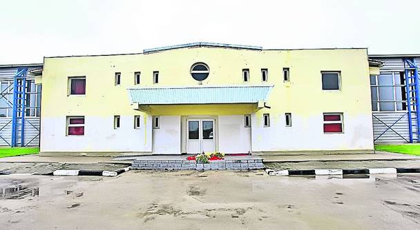 În această sală se disputau jocurile echipei locale de baschet