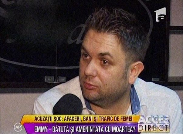 Emmy susţine că a fost bătută de impresarul ei. Vezi replica lui!
