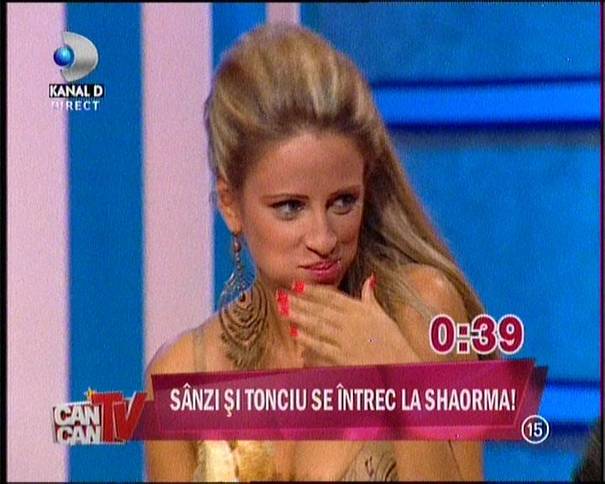 Andreea Tonciu: "Mie-mi place cârnatul"